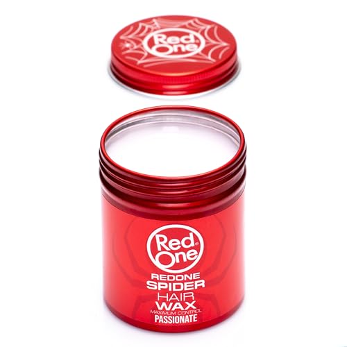 Redone Spider Hair Wax Passionate 100ml | Maximum Control | Flexible Hold | Medium Shine Look | Women and Men Wax | Ultra Holding Effect