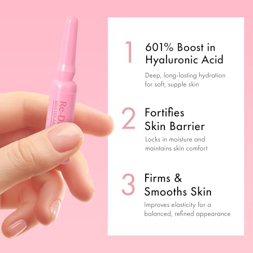 EASYDEW DW-EGF Peptide Re-DERMA Master Ampoule - Korean Anti-Aging Skincare Facial Serum - Firming, Restore skin vitality, Smooth fine lines and wrinkles with Oligo peptide, Niacinamide - 0.42fl. oz.