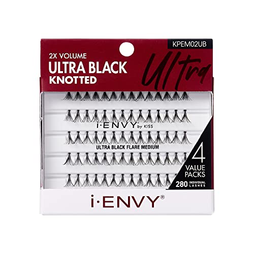 Kiss I Envy Ultra Black Lashes (Medium)
