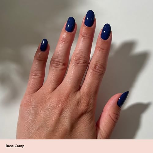 Dazzle Dry Nail Lacquer (Step 3) - Base Camp - A deep blue purple. Full coverage cream. (0.5 fl oz)