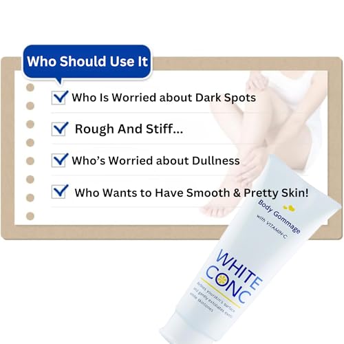 Body Scrub Cii for Women, 6.3 Ounce, Gommage Exfoliant for Skin Cleaning, Exfoliating, Moisturizing, Exfoliator from Japan