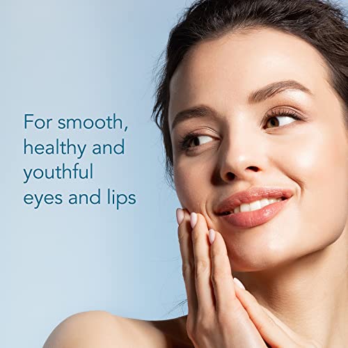 January Labs Advanced Eye and Lip Cream, High-Performance Eye Cream for Dark Circles and Puffiness, Nourishing Lip and Under Eye Cream for Wrinkles, Tri-Peptide Blend for Youthful Glowing Skin, 15mL