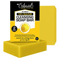 10% Sulfur Soap Cleansing Bar for Face & Body ? All Natural Facial Cleanser for Acne, Oily Skin ? Healing Skincare Blend of Lemongrass, Tea Tree Essential Oil, Vitamin E, Coconut Milk ? Made in USA