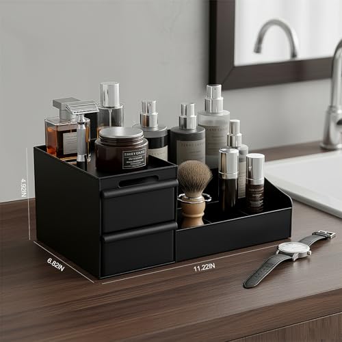 Cologne Organizer for Men,Cologne Stand,Perfume Stand Holder,Cologne Shelf,Dresser Organizers,Organizador de Perfumes,Perfume Stand Organizer for Bedroom,Black
