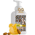 Foaming Hand Soap, 17.9 fl oz Moisturizing Hand Soap with Aloe Vera & Essential Oils, Alcohol-Free Hand Wash Honey Almond Fragrance, Scented Hand Wash for Kitchen or Bathroom, Free Swarovski Bracelet
