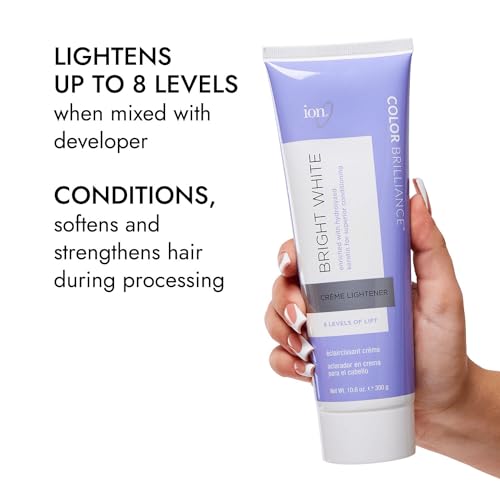 Ion Bright White Creme Lightener 10.6 Oz (Pack of 2)