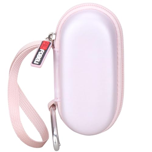 FBLFOBELI EVA Hard Storage Case for ZIIP Halo, ZIIP OX, ZIIP GX Facial Toning Device/for Gillette Venus Mini Facial Hair Remover (Case Only) (Rose Gold)