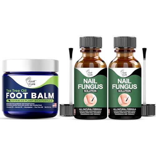 Tea Tree Oil Foot Balm/Moisturizer For Dry Cracked Feet - Instantly Hydrates & Soothes Irritated Skin & Athletes Foot and Toe Nail Repair Solution