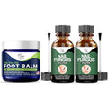 Tea Tree Oil Foot Balm/Moisturizer For Dry Cracked Feet - Instantly Hydrates & Soothes Irritated Skin & Athletes Foot and Toe Nail Repair Solution