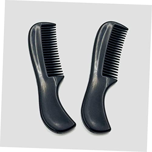 MERRYHAPY Pocket Sized Beard Comb for Men Mini Mustache Styling Brush Hair Grooming Tool Compact Retro Design for Travel Everyday Use
