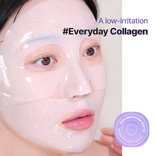 BIOHEAL BOH PROBIODERM¢â Collagen Remodeling Serum Gel Mask (6ea X 34g) | Hydrogel Mask with Collagen Capsules for Firmness & Pore Refinement | Hydrating Facial Mask for Smoother Skin