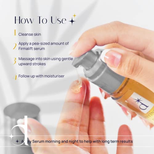 Distinction Firmalift Face & Eye Serum with Collagen & Elastisome ? Anti Aging Hydrating Serum ? Helps Smooth Fine Lines, Firm & Refresh Skin ? Lightweight Daily Formula - 1 Fl Oz