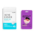 AVARELLE Nighttime Acne Relief/Essentials Duo Pimple Patch Hydrocolloid, Tea Tree, Calendula Oil, CICA (Original + PM Overnight Bundle)