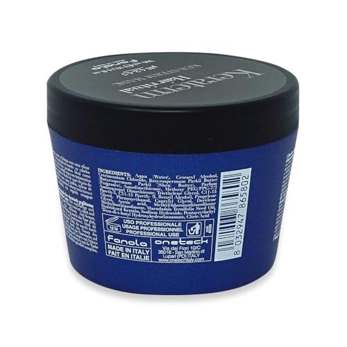 Fanola Keraterm Deep Conditioning Hair Mask - Keratin Hair Treatment for Frizz Control - Detangling & Hydrating - Ideal for Straightened & Chemically Treated Strands - Lightweight Formula (300 ml)