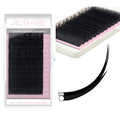Mink Flat Eyelash Extension 0.25 D Curl 15mm Ellipse False Mink Individual Eyelash Extension