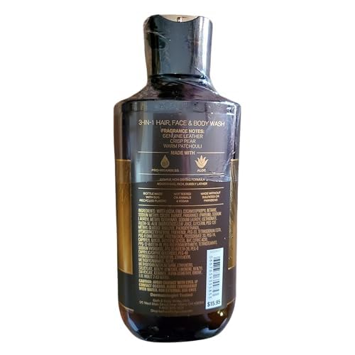 Bath & Body Works Men's Honorable Ultimate Hydration Body Cream and 3-in-1 Hair, Face, Body Body Gel Wash 2 Piece Set