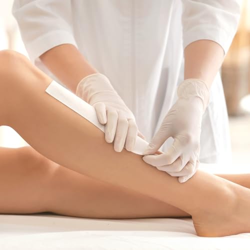 100 Pack Non-Woven Wax Strips for Hair Removal ? Pre-Cut 3" x 9" - for Legs, Arms, Body - Tear-Resistant, Soft & Residue-Free