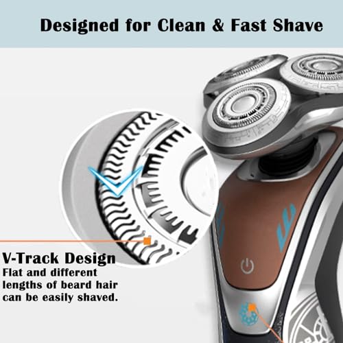SH60 Replacement Head Blades Compatible with philips Shaver Series 6000, Upgraded Cutter Sh60/72 Replacement Heads for Series 6000 S6000 S6810 S6820 S6850 S6880/81 Comfort Shaving Razor Head