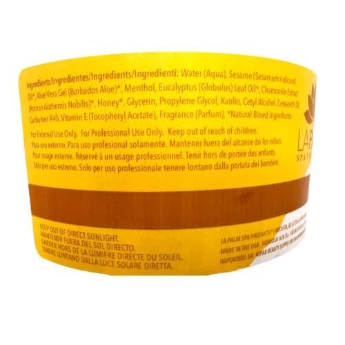 La Palm Spa Products Collagen Cream Mask - Honey Pearl 12oz