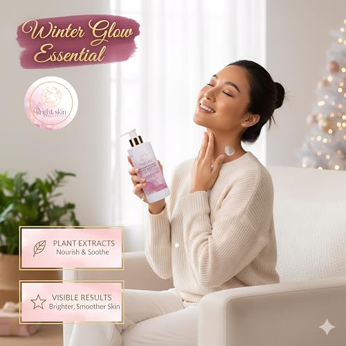 Brightening Body Lotion - 1 lbs, Repairing & Anti-Aging Moisturizer for Smooth, Brighter Complexion