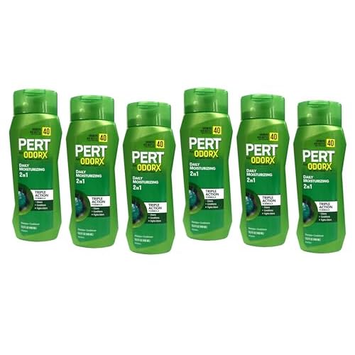 Pert Plus OdorX Daily Moisturizing 2-in-1 Shampoo & Conditioner (13.5 fl oz., 6 Pack)
