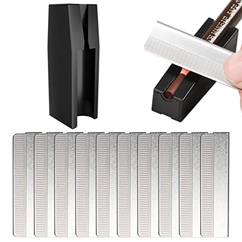 Eyebrow Pencil Shaper Eyebrow Pencil+6 Piece Dark Brown Waterproof Eyebrows Pencil Tattoo Makeup And Microblading Supplies Kit