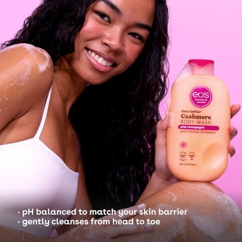 eos Shea Better Body Lotion+ Body Wash, Pink Champagne