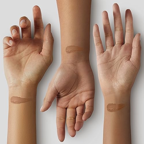 Black Radiance Color Perfect Foundation Stick with Soft Brush Applicator Duo ? Buildable, Blendable Versatile Pigment-Rich Formula - Brownie