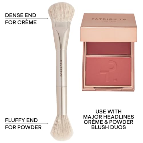 Precision Dual-Ended Blush Brush by Patrick Ta