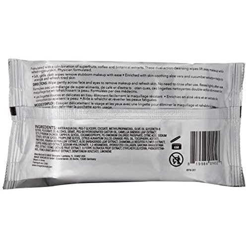 IMAGE Skincare, I BEAUTY Refreshing Facial Cleansing Wipes, Effectively Cleanse and Remove Makeup with Cucumber and Aloe Vera, 30 Count