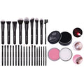DUcare Makeup Brushes 27PCS+ Makeup Brush Cleaner Set
