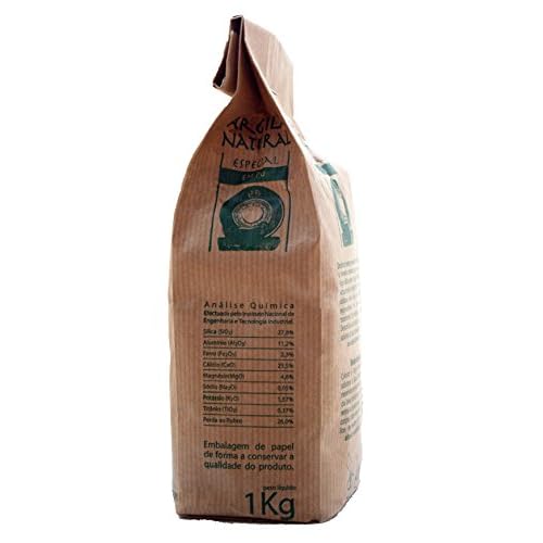 Provida Illite Green Clay 2lb (1kg) Fine Powder for Face Facial Body Mask Skin Natural Regenerator