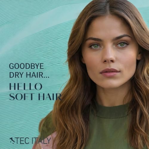 Tec Italy Due Faccetta Giorno per Giorno Two-Phase Leave-In Treatment 300 ml, for Damaged Hair, Restores Moisture, Softens & Improves Manageability, 10.14fl oz (300 ml) | Moisturizing, Damaged Hair, Softens