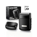 Electric Foil Shavers for Men: Mini Electric Razor with 3 Floating Blades, IPX7 Waterproof & USB-C Fast Charge Cordless Foil Shaver for Men with Travel Lock, Grooming Gift for Home & Travel