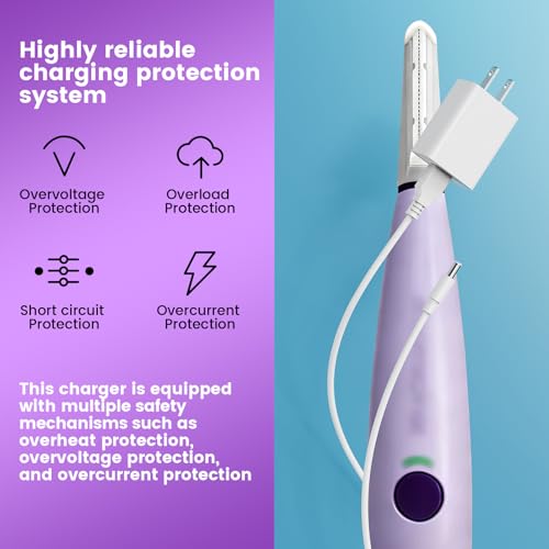 Dermaplaning Tool Charger Cord Compatible with Michael Todd Beauty Sonicsmooth Sonicsmooth Pro+ Dermaplane for Women Face Replacement Battery Power Supply Adapter