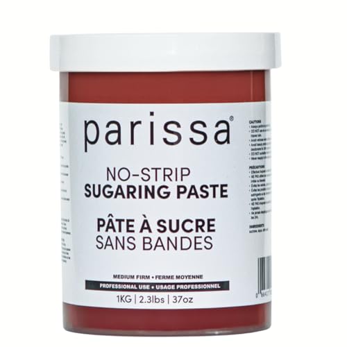 Parissa No-Strip Sugaring Paste - Firm | Salon-Quality Body Sugaring, Water-Washable & Gentle for Sensitive Skin | At-Home or Professional Hair Removal |2.3 lbs