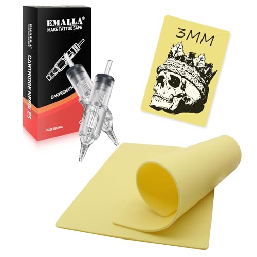 22Pcs Practice Skin Kit, 2Pcs 3MM Fake Skins with 20Pcs 1003RL 12 * 8'' Fake Skin 3MM Thick Blank Double Sides Skin Practice