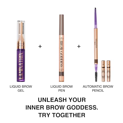 Clear Eyebrow Gel ? Long-Lasting Formula for Laminated Look, Clump & Flake Free ? Double-Sided Brush for Easy Application, 0.17 fl.oz. ? Laminatrix
