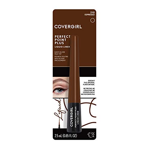 COVERGIRL Perfect Point Plus Liquid Eyeliner Bundle, Espresso & Black Onyx, .08 Fl. Oz. Each