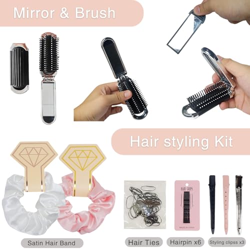 IZEO Bridal Wedding Emergency Kit - Women's Wedding Day Emergency Kit 30+ Essential Items for Bride Daily Use with Makeup Bag