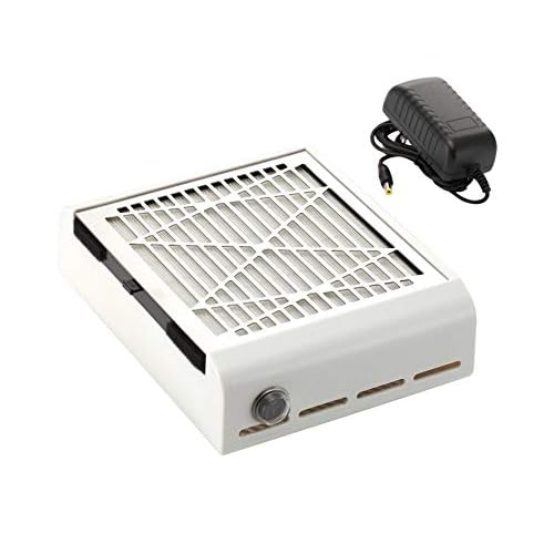 Miss Sweet Electric Nail dust Collector for Manicure (Sweet White)