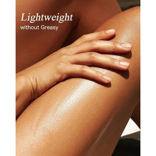 Brightening Body Oil with Carrot, Collagen & Papaya ? Deep Moisturizing, Even Skin Tone, Radiant Glow, Lightweight & Fast-Absorbing Formula, 200ml