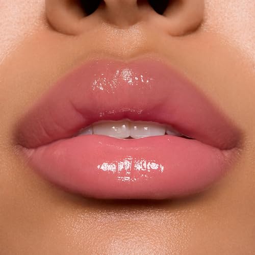 ColourPop x Stitch Ultra Glossy Lip Gloss - High-Shine, Non-Sticky & Hydrating Lip Gloss with a Flexible Paddle Applicator - Sheer Baby Pink - Super Sweet (0.24 Fl oz)