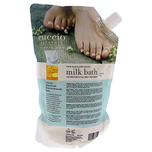 Milk Bath Pedicure and Body Treatment by Cuccio Naturale for Women - 32 oz Nail Treatment
