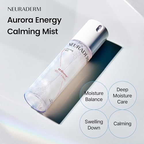 Calming Mist, Soothing Hydrating Facial Spray Makeup Fixer for All Skin Types with Ceramide to Restore Skin Barrier and Reduce Puffiness (100ml, 3.38 fl.oz)