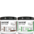 pureSCRUBS Coconut Dead Sea Salt Scrub + Cucumber Body Scrub