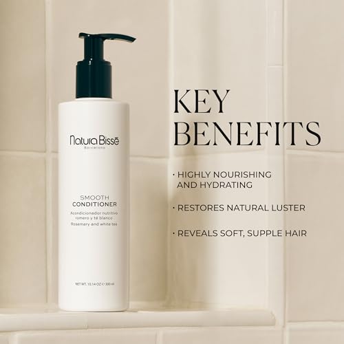 Natura Biss? Smooth Conditioner, Hydrating & Nourishing Conditioner, Rosemary & White Tea Scent, For All Hair Types, 10 Oz