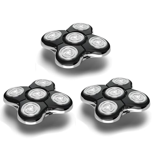 3PACK XR7000 Balder Pro Replacement Head Compatible with Remington Balder Pro Head Shaver Model XR7000/XR1500/XR1501