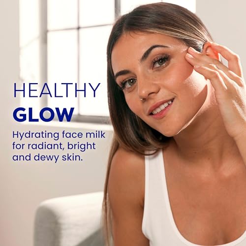 FaceTory Glow Serum Face Milk ? Hydrating Korean Skincare | Face Serum with Rice Bran, Licorice Root & Ceramides | Absorbs Quickly, Softens & Smooths Skin, 30ml