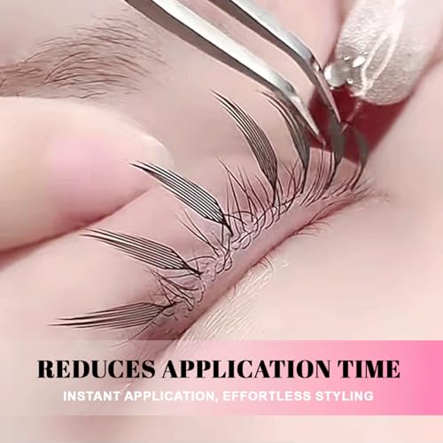 TDANCE Premade Anime Spire Lash Extensions for Professional Lash Artists - Anime Lashes Extensions, Plume Flake Lash Extensions, Lightweight, Perfect for Salon Use Comic Spire Lashes (0.07-C,8-15mm)